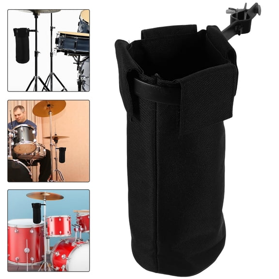 ELAYARD Professional Black Drumstick Carry Bag for Practice Room and Performance Storage