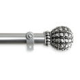 thumbnail image 2 of 1" Dia Adjustable Joline Curtain Rod 160-240 inch - Satin Nickel, 2 of 3