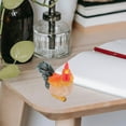 thumbnail image 6 of MLINS  2 Pcs Ornament Miniature Rooster Hen Ornaments Chicken Statues Child, 6 of 7