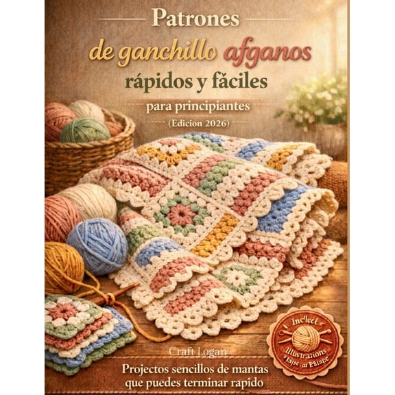 Patrones de ganchillo afganos rÃ¡pidos y fÃ¡ciles para principiantes (EdiciÃ³n 2026): Proyectos sencillos de mantas que pue, (Paperback)
