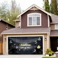 WUTYU Christmas Garage Door Cover Decorations Christmas Garage Door