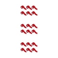 thumbnail image 3 of Toystoory Cinta de kinesiología de aplicación amplia de 6 rollos para parche muscular fácil protección de tobillos parche muscular rojo 3,8 Type1 NO1, 3 of 6