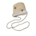 thumbnail image 3 of Chapeau d'Été Casquette de Soleil Couvre-Chef de Plage Artisanat Réglable Finition Fine Décorations Unisexes Anti-Soleil Fournitures Multifonctionnelles Extérieures Sac Beige, 3 of 5