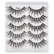 thumbnail image 2 of Paquete de 5 pestañas Rude Essential Faux Mink 3D, 2 of 2