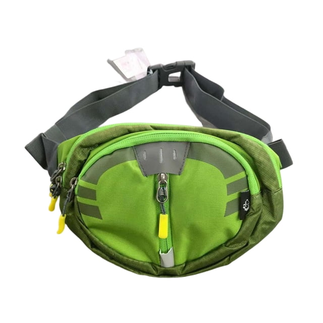 Sonducket Bolsa de Camping para montañismo al aire libre, riñoneras de gran capacidad de nailon con bolsa con cremallera para viajar con riñoneras Verde Sonducket AP014957-05