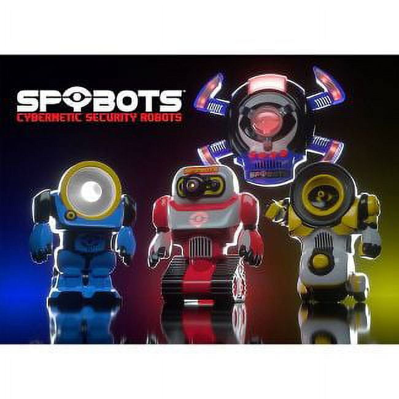 nsi international SpyBots SpotBot - security robot! LED serchlight. Fun Boys gadget toys. Ideal