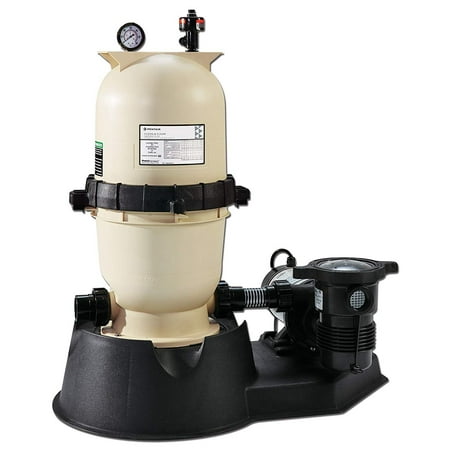Clean and Clear Aboveground Cartridge Filter System 1.5 HP 100