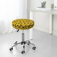 thumbnail image 7 of Kdxio Dinosaur Print Stool Covers Round,Stretch Round Bar Stool Covers Washable Bar Stool Cushion Slipcover for 12-15 Inch Chair, 7 of 7