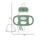 thumbnail image 2 of Botella Ancha Dr. Brown's Verde con Asas de Silicona, Boquilla Suave 270 ml para Bebés 6 Meses+, 2 of 10