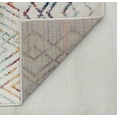 thumbnail image 3 of Mason Brooks Ryder KN20A Prismatic Delight Moroccan Tribal White Area Rug, 2'6" x 4', 3 of 7