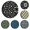 thumbnail image 2 of Leaves Daisy Flower Tire Cover Trailer Floral Spare Wheel Protector for 14" 15" 16" 17"h, 2 of 5