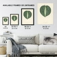 thumbnail image 3 of Vintage Botanical Seersucker Plant Leaf Fawcett Huge Wall Art Print 18X24 In, 3 of 4