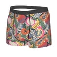 thumbnail image 5 of Goofa Tropical Fruit Printed Men's Boxer Briefs Underwear, Moisture-Wicking Underwear, Trunk,Soft and Breathable Cotton Underwear-Small, 5 of 9