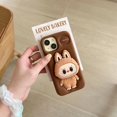 thumbnail image 3 of Nuevas fundas para teléfono móvil Kawaii Labubu con dibujos animados de Sanrio, lindas para iPhone 15promax, funda para iPhone 13pro 14pro, antideslizantes para iPhone 15pro, 3 of 5