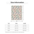 thumbnail image 5 of Sikiie Cute Tennis Racket Cozy Flannel Fleece Throw Blanket: Lightweight & Thick for All Seasons - Perfect for Women, Men, & Kids"50"x40", 5 of 6