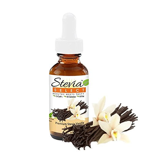 Vanilla Stevia Flavored DropsStevia Select Natural SweetenerStevia