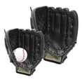 thumbnail image 3 of Guantes de beisbol Zulema Guantes de receptor de beisbol Softbol Al aire libre Negro, 3 of 8