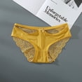 thumbnail image 1 of Braguitas de talla grande para mujer, ropa interior de encaje de seda de hielo sin costuras, ropa interior de algodón hasta la mitad de la cintura, ropa interior para chicas gorditas, 1 of 6