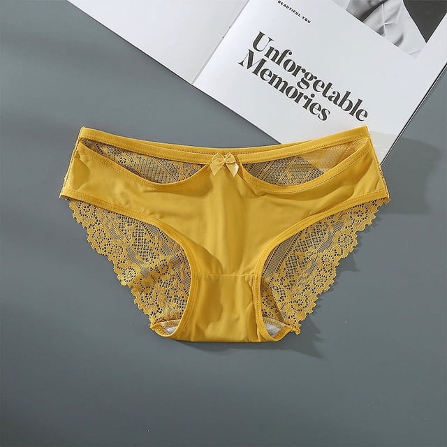 Braguitas de talla grande para mujer, ropa interior de encaje de seda de hielo sin costuras, ropa interior de algodón hasta la mitad de la cintura, ropa interior para chicas gorditas