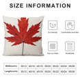 thumbnail image 5 of SHANXI Fall Decorations n Pillows Decorative Throw Pillows, Burnt Red Outdoor Cushion Covers for Couch Fall Decor 18x18in, 5 of 5