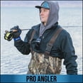 thumbnail image 6 of Glacier Outdoor Pro Angler Unisex Slit Finger 2MM Fleece Lined Neoprene Fishing Gloves, Black M, 6 of 6
