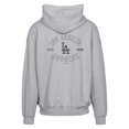 thumbnail image 3 of Men's Levelwear Gray Los Angeles Dodgers Uphill Abyssal Full-Zip Hoodie, 3 of 3