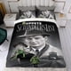 thumbnail image 4 of La Lista de Schindler Conjunto de sábanas temático, trío de piezas, cómodo y amigable con la piel, diseño único, regalo de decoración para el hogar para familiares, amigos y fans,173cm *218cm, 4 of 6