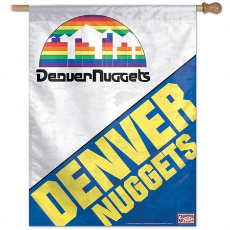 NBA - Denver Nuggets Throwback Vertical Flag: 27x37 Banner