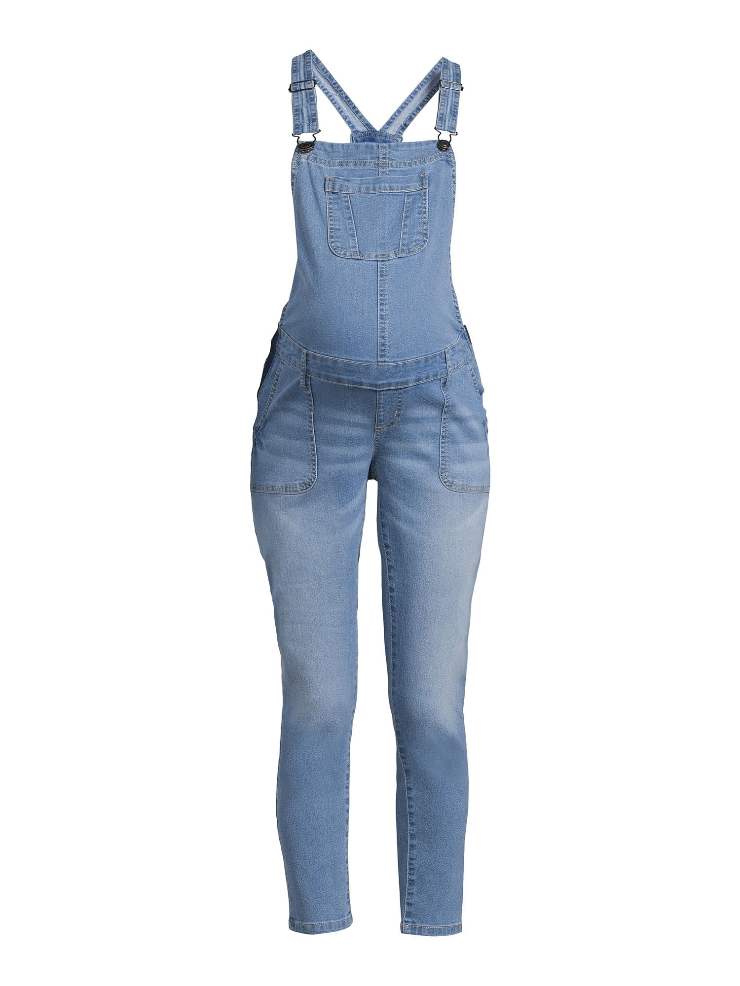 Planet Motherhood Maternity Women's Overalls with Side Panel