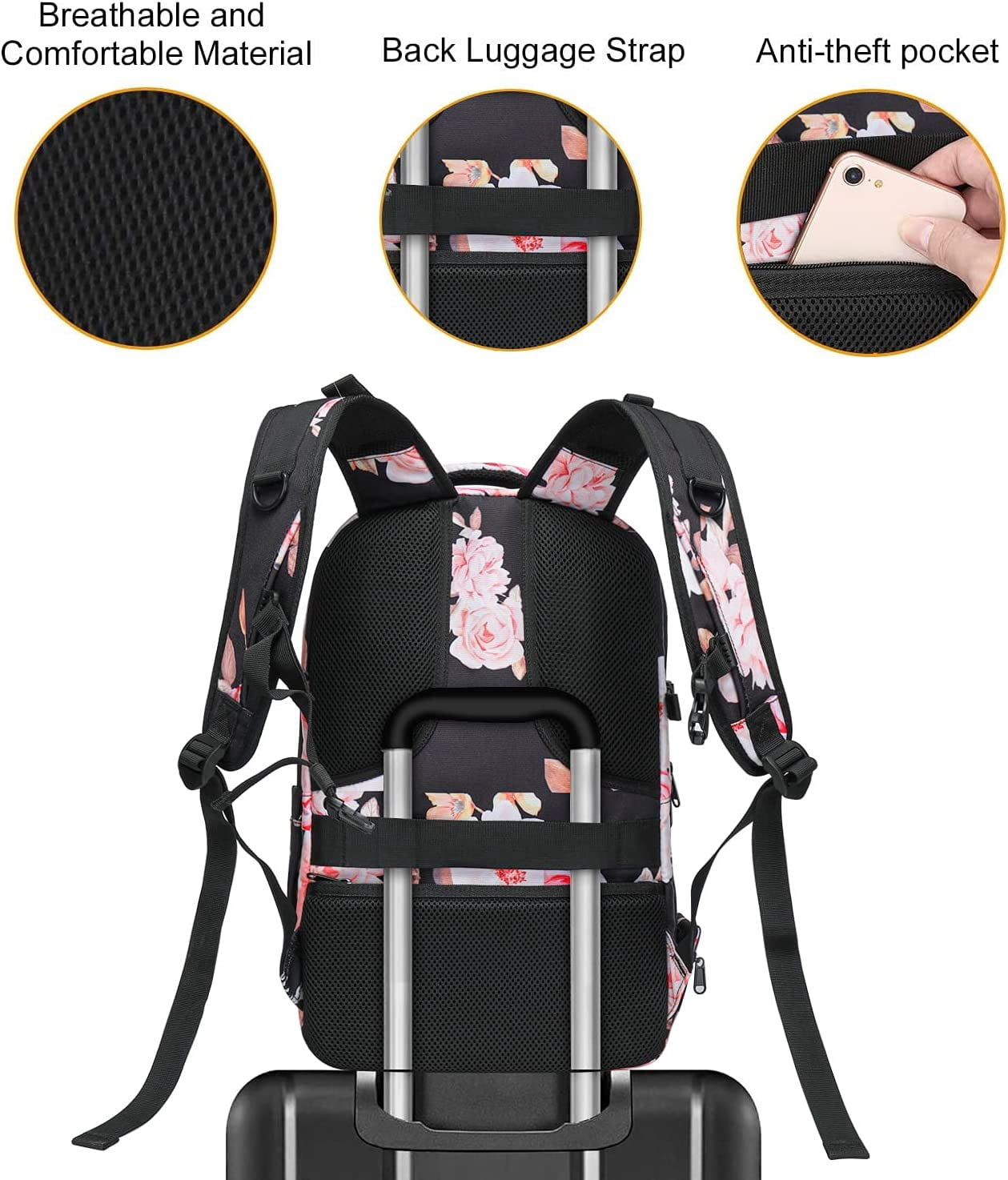 MOSISO Camera Backpack for Canon/Nikon/Sony/DJI Mavic Drone, DSLR/SLR/Mirrorless Photography Camera Bag Waterproof Hardshell Protective Case with Tripod Holder&Laptop Compartment,15-16 inch