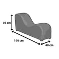 thumbnail image 2 of Sillón Tantra OIKO Muebles Lounge Puff  Rojo, 2 of 2
