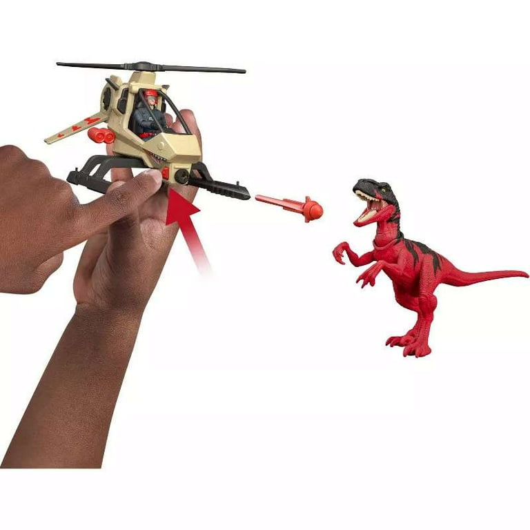Jurassic World Reimagined Chopper Chase Pack Action Figure Set