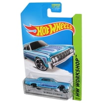 Hot Wheels HW Workshop (2013) Blue '64 Lincoln Continental Toy Car 208/250