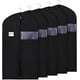 thumbnail image 1 of 5Pack Garment Bags for Storage Travel Nonwoven Fabric Dress Bag Suit Bag Garment Bag with 2 Large Mesh Pockets 60*130cm, 1 of 3