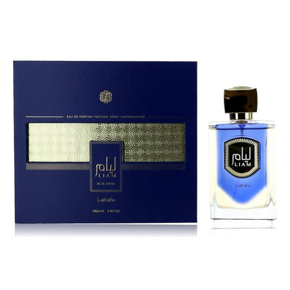 Liam Blue Shine by Lattafa, 3.4 oz EDP Spray for Unisex