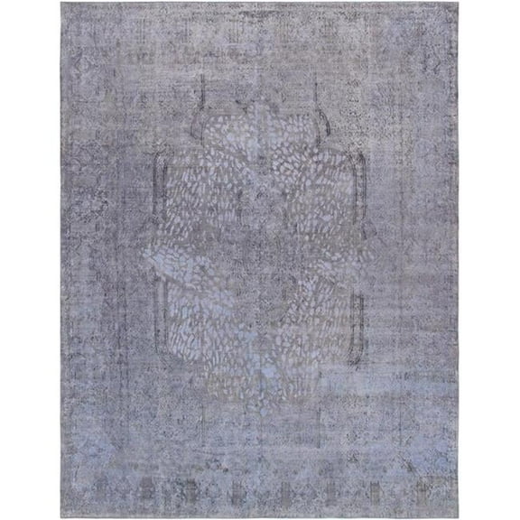 Pasargad Home 52109 Vintage Lahore Collection Pink Lamb's Wool Area Rug- 9 ft. 5 in.  X 13 ft. 1 in.