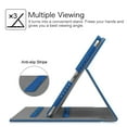 thumbnail image 5 of Fintie Multi-Angle Viewing Case for iPad 6th / 5th Generation (2018/2017 Release), iPad Air 2 / iPad Air 1 (9.7 Inch) - Premium PU Leather Cover with Pocket, Royal Blue, 5 of 7