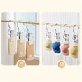 thumbnail image 7 of Laundry Hanging Hooks Clips, Ongmies Heavy Duty Stainless Steel Portable Travel Drying Clothes Pins for Closet Home Sock, 7 of 7