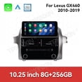 thumbnail image 2 of TPXINXIN 10.25 inch Car Radio multimedia video player CarPlay for Lexus GX460 2010-2019 Stereo GPS Navi Head Unit, 2 of 14