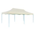 thumbnail image 2 of vidaXL Cream Foldable Pop-up Party Tent 3 x 6 m, 2 of 5