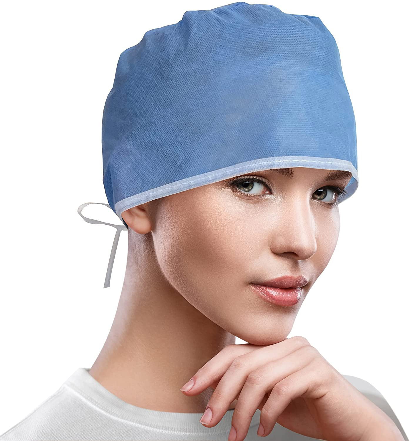Wholesale Best selling product nurse surgical cap printed hair cap nurse  with button cloth medical surgical cap with silk ribbon From m.alibaba.com