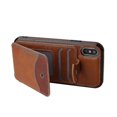 thumbnail image 5 of Funda tipo cartera para teléfono para iPhone Xs Max, color marrón, 5 of 5