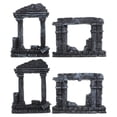 thumbnail image 1 of Shisuyan 4pcs Fish Tank Hideout Decoration Small Simulated Roman Column Fish Habitat Aquarium Ornament, 1 of 8
