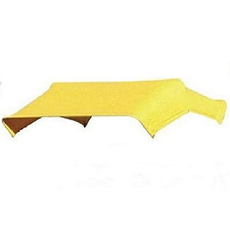 Yellow Buggy Top Replacement Canvas Cover Only for 3 Bow 48" Umbrella Frame JBT3  405592