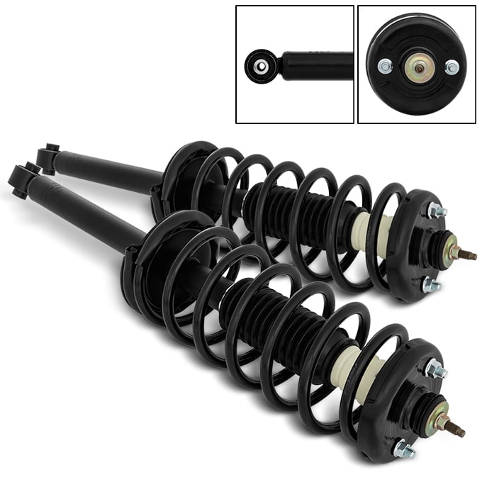 Fit 19982002 Honda Accord Rear Complete Struts Springs Assembly w/Mounts