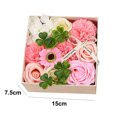thumbnail image 2 of Conjunto de caja combinada de flores artificiales, flor de clavel, flores para arreglos decorativos, regalo del Día de la Madre/Navidad, 2 of 5