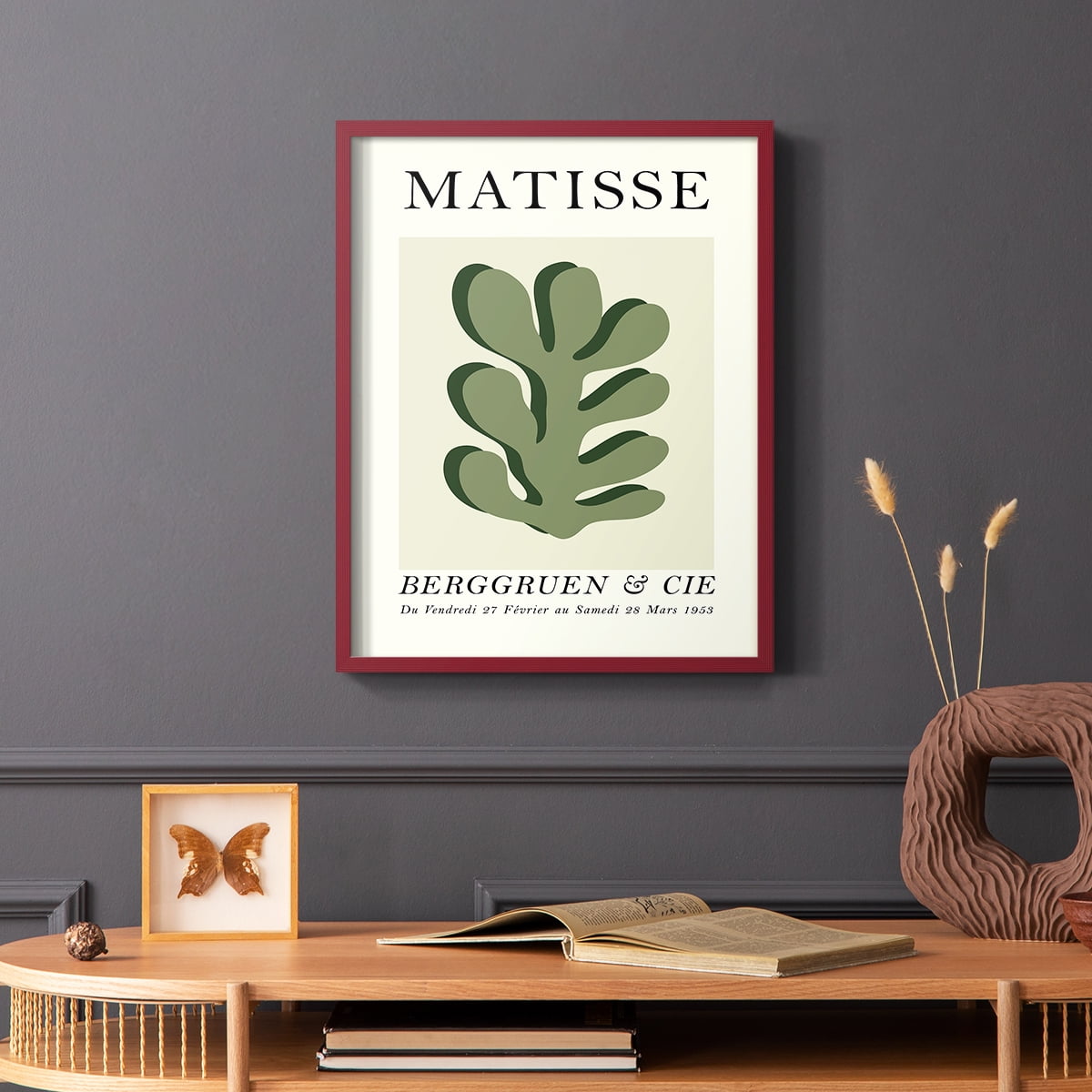 Matisse CCLXXXII in Solid Wood 11 x 14 Framed Print