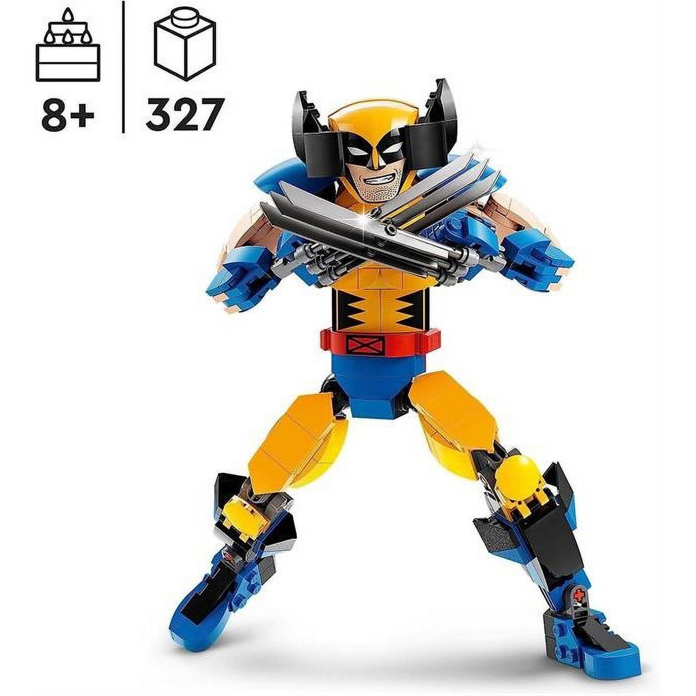 Lego Marvel Wolverine Construction Figure 76257