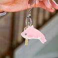 thumbnail image 2 of 12 piezas colgantes de la cadena de llaves de llave llaves de felpa de peluche decorativo accesorio de delfín relleno, 2 of 5