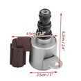 thumbnail image 2 of 2X Automatic Transmission Shift Control Lock Up Solenoid for Accord 28400-P6H-003 28500-P6H-013(Brown), 2 of 2